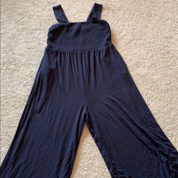 LOFT Pants - Lotion cotton knit jumpsuit LOFT Pants - Lotion cotton knit jumpsuit
